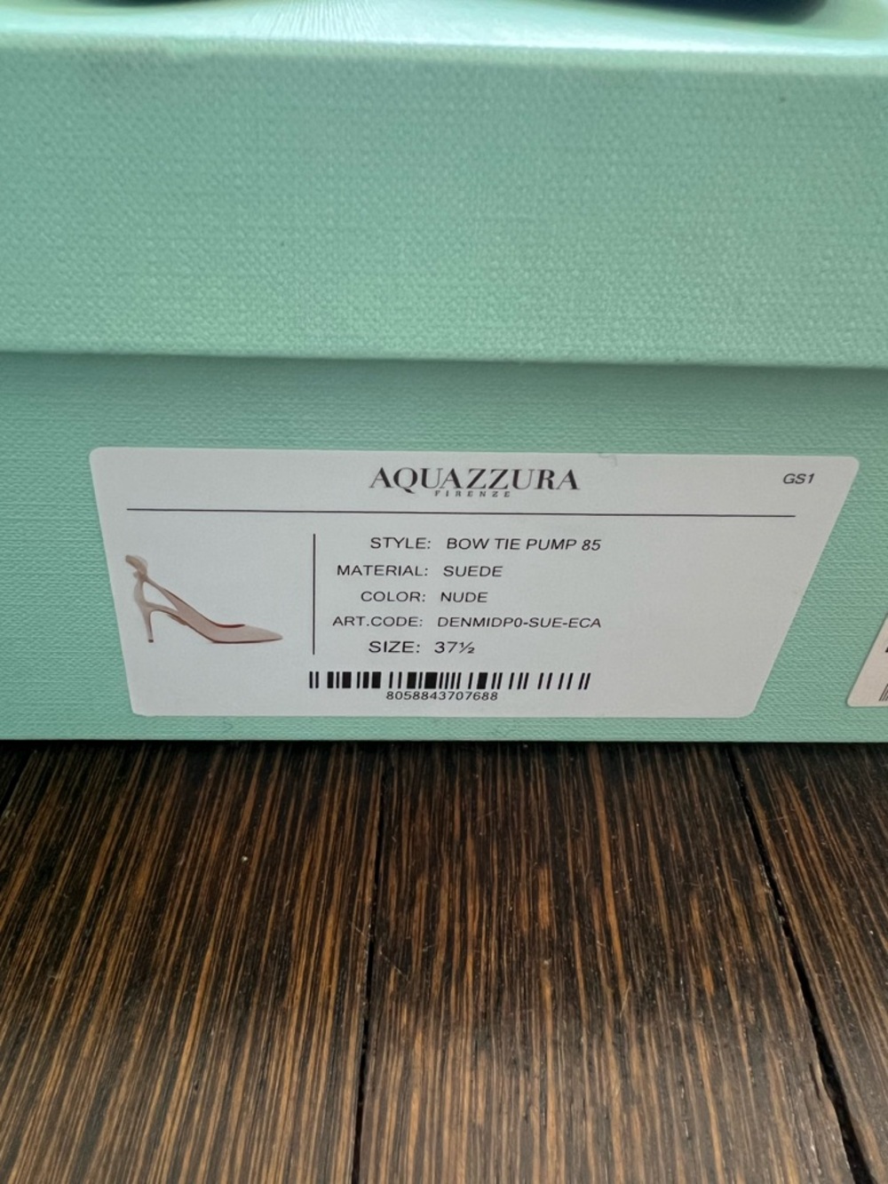 Aquazurra Bow Tie Pumps (37.5) - Picture 8 of 9